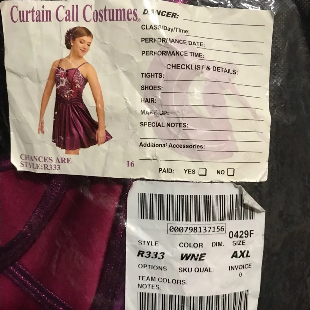 Professional Dance Performance Dress - image 4